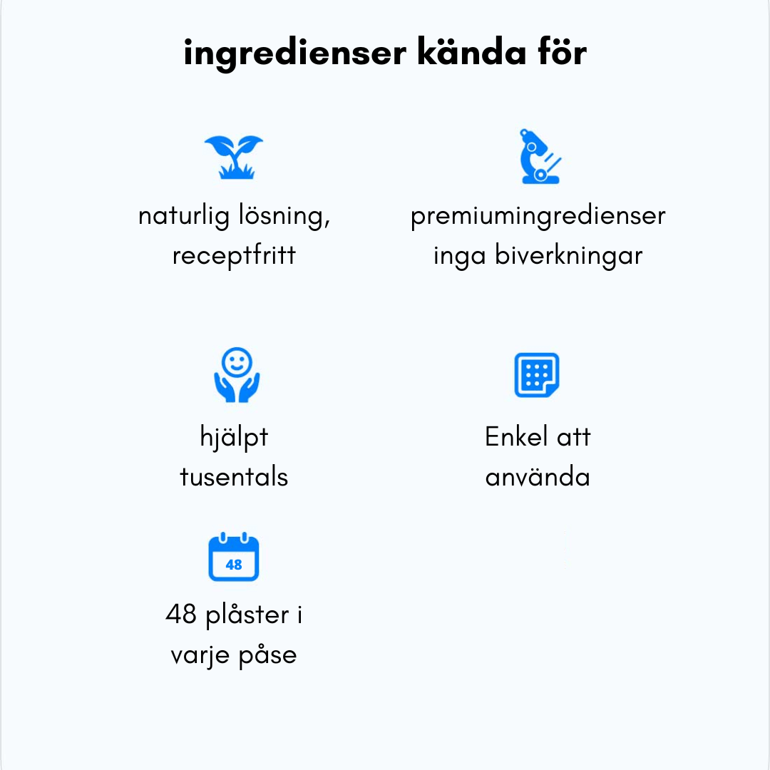SleepyPatches™ Sömnplåster: Få djup och vilsam sömn varje natt - swedishbalance